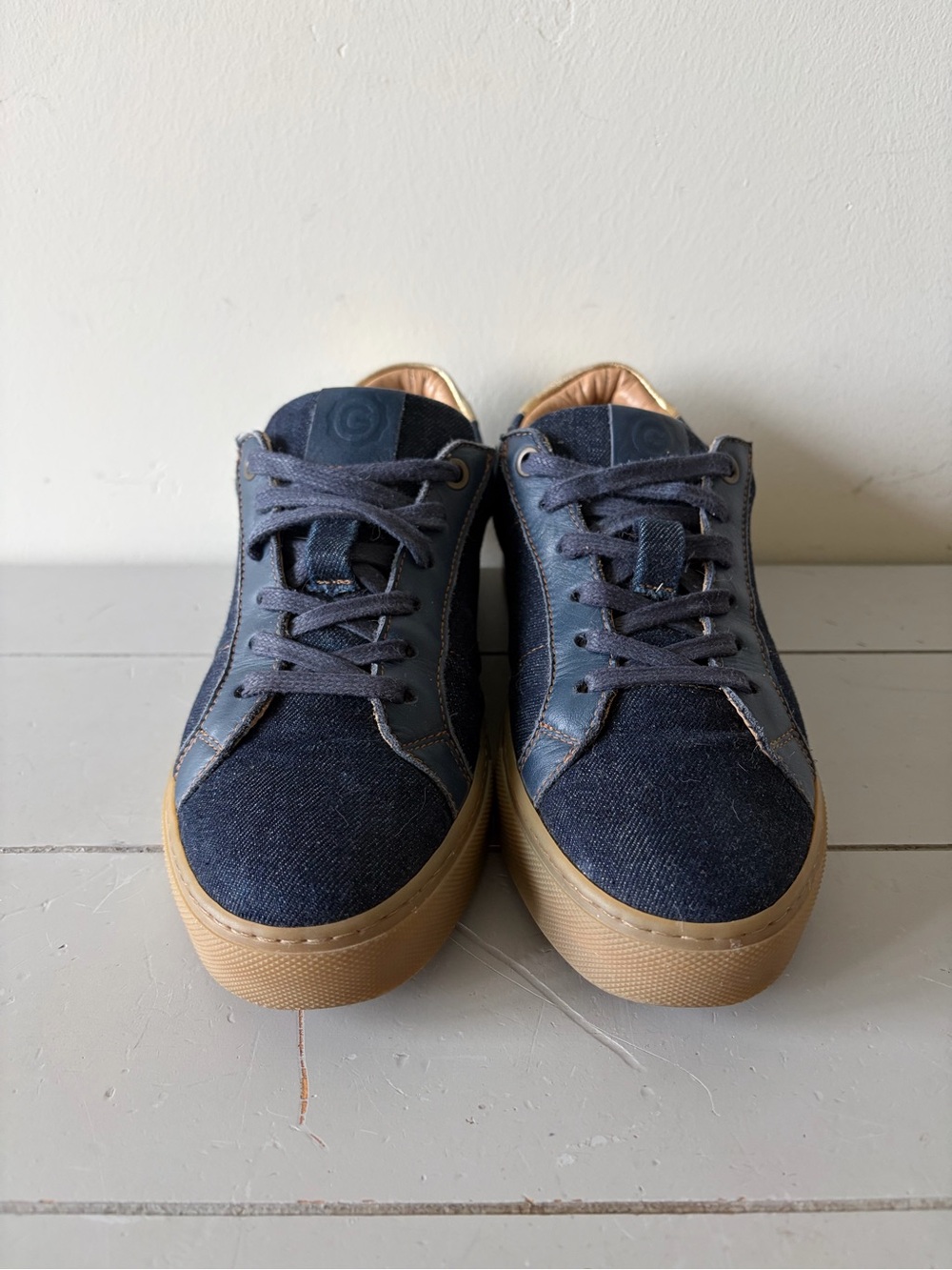 GREATS Brooklyn The Royale Womens US 8.5 with Gold Detail